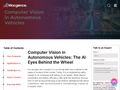 Thumb for Computer Vision in Autonomous Vehicles: The AI Eyes Behind the Wheel